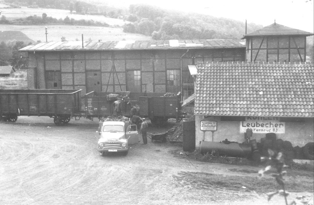 Firmengeschichte altes Bahnhofsgelände