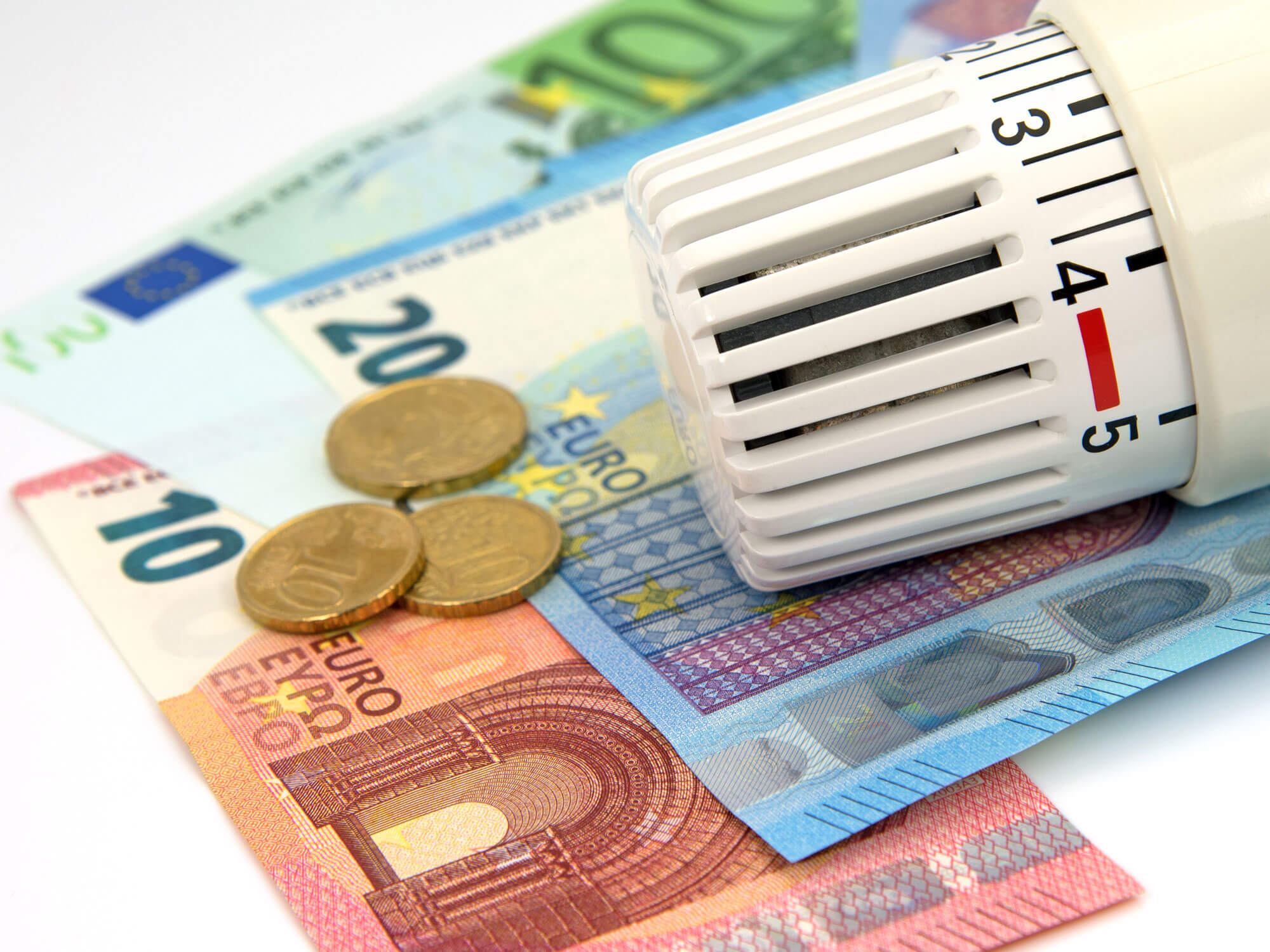 Wärmekonto Geld und Heizung