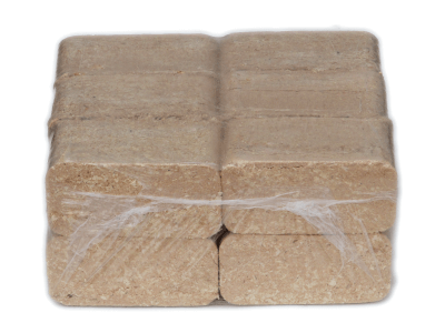 Holzbriketts rechteckig